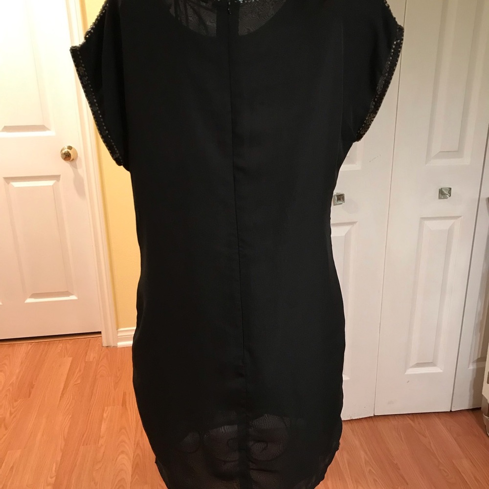 Ark & Co Little Black Dress Sparkling in Sequins in perfect condition Size Small - Picture 4 of 6